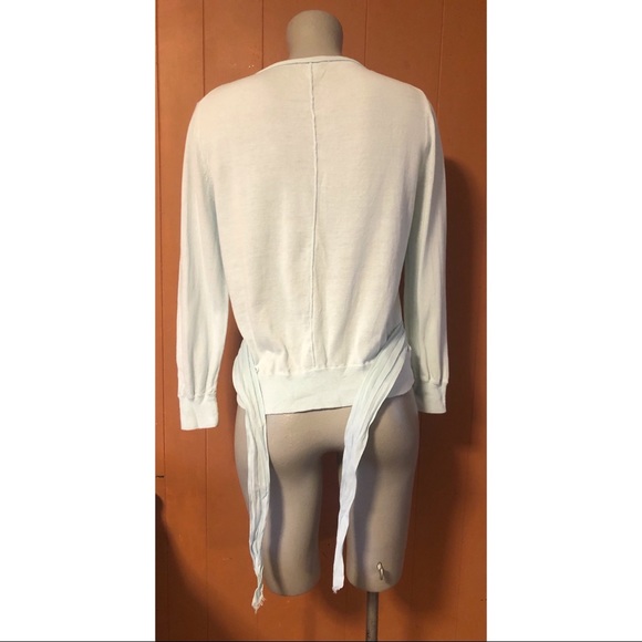 J. Crew V-Neck Belted Cotton Cardigan L - Picture 5 of 9